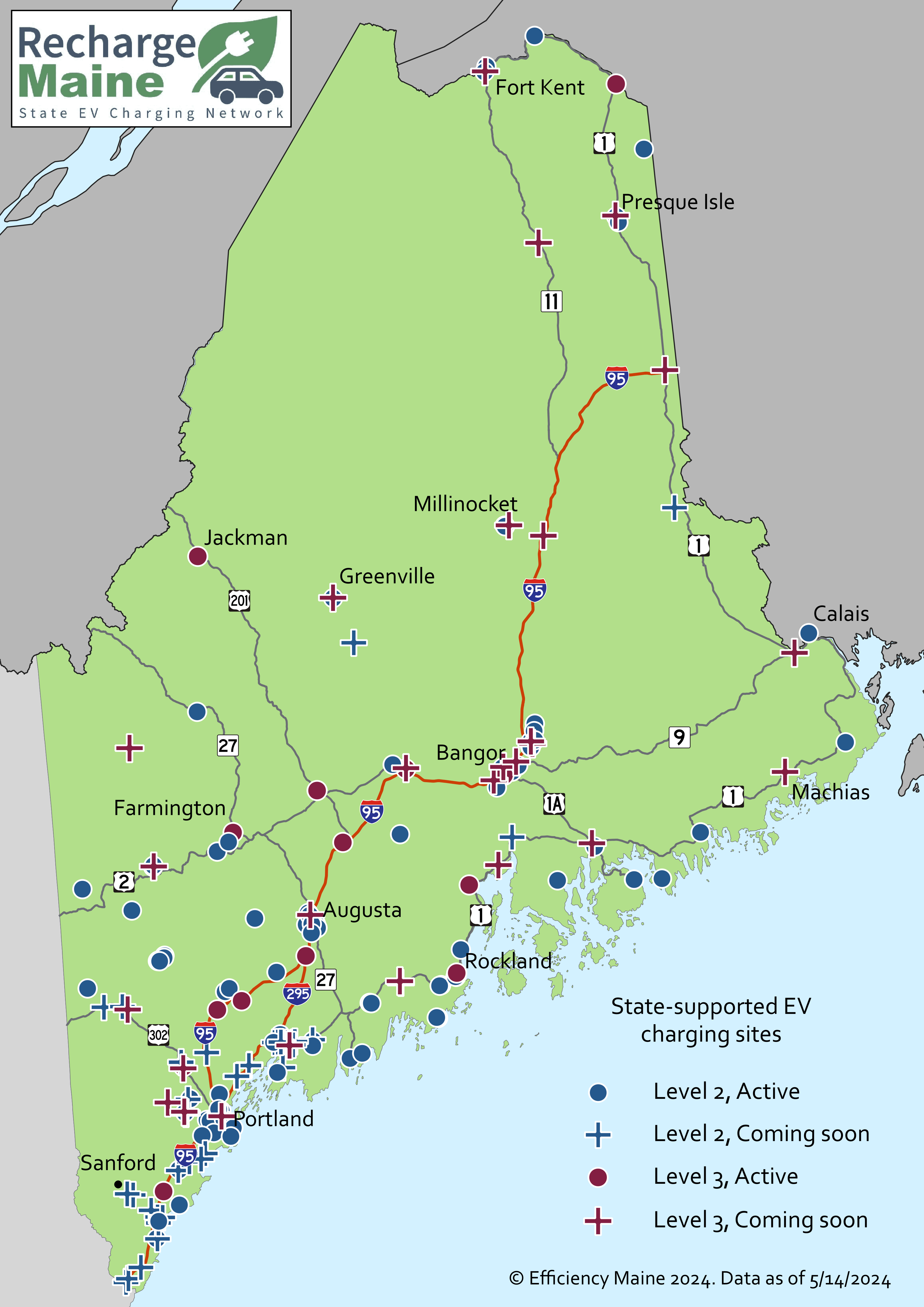 Expanding EV Charging in Maine RechargeMaine